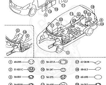 Mazda - MPV - LY3P - Dec-2007 - Right hand - L3-VE