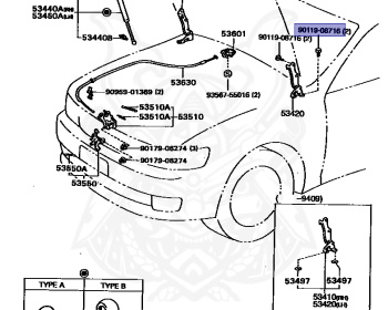 Toyota - Mark 2 - GX90 - 1993 - GRANDE TYPEGRANDE FOUR TYPE - Manual - 1GFE