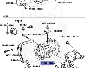 Toyota - Chaser - JZX101 - 1996 - AVANT-G TYPE - Automatic - 2JZGE
