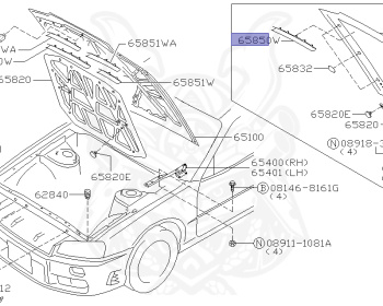 Nissan - Skyline - R34 25GT - ENR34 - 2002 - GT-V - 2 door hard top (2K) - MANUAL TRANS 5-SPEED(MT.F5) - Hi-Cas 2-Link (HI.2WD) - RB25DE