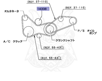 Mitsubishi - GTO - Z15A - 1990 - MJGF9 - 6G72