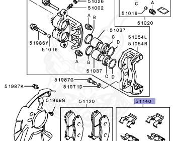 Mitsubishi - Delica - PD6W - 1999 - HSEHE2 - 6G72