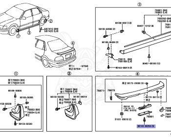 Toyota - Sprinter - AE110 - 1997 - XE-VINTAGE TYPE - SEDAN - Automatic - 5AFE