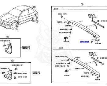 Toyota - Corolla - EL51 - 1998 - LIME TYPE - Automatic - 4EFE