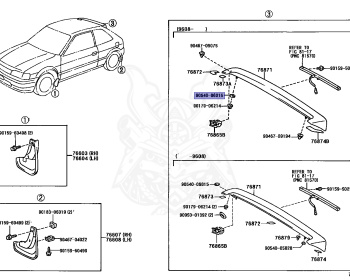 Toyota - Corolla - EL51 - 1998 - LIME TYPE - Automatic - 4EFE