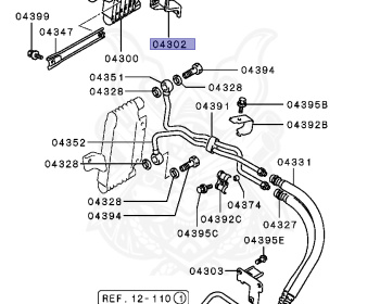 Mitsubishi - Pajero Evolution - V55W - 1990 - GNXH - 6G74