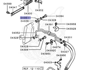 Mitsubishi - Pajero Evolution - V55W - 1990 - GNXH - 6G74