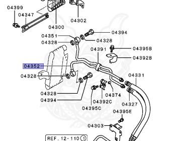 Mitsubishi - Pajero Evolution - V55W - 1990 - GNXH - 6G74