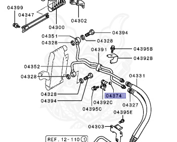 Mitsubishi - Pajero Evolution - V55W - 1998 - GNXH - 6G74