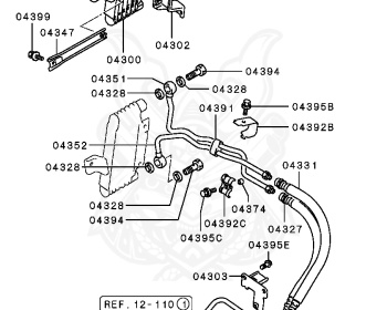 Mitsubishi - Pajero Evolution - V55W - 1990 - GNXH - 6G74
