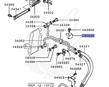 Mitsubishi - Pajero Evolution - V55W - 1990 - GNXH - 6G74