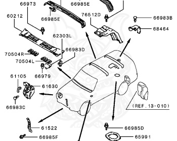 Mitsubishi - Pajero - V24WG - 1995 - RXF - 4D56