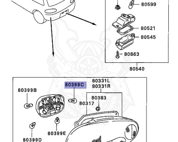 Mitsubishi - Mirage - CC3A - 1994 - MNUD - 4G91