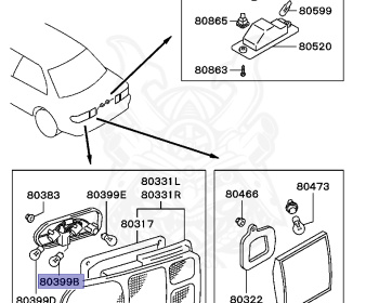 Mitsubishi - Lancer - CB3A - 1991 - PRHD3 - 4G91