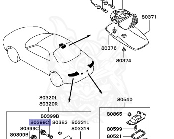 Mitsubishi - FTO - DE3A - 1994 - HNFH - 6A12