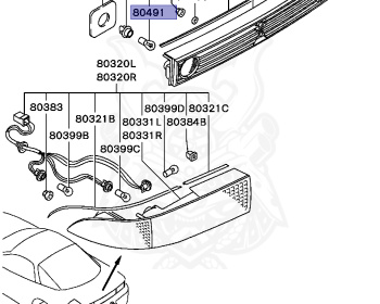 Mitsubishi - GTO - Z15A - 1994 - MRPM - 6G72