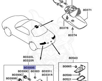 Mitsubishi - FTO - DE3A - 1994 - HNFH - 6A12