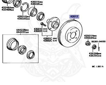 Toyota - Corolla - AE101 - 1992 - SJ TYPE - COUPE - Manual - 4AFE