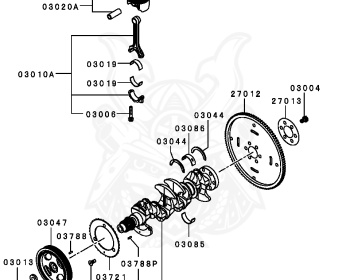 Mitsubishi - Colt - Z22A - 2011 - XSLH9 - 4A90