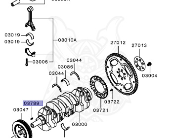 Mitsubishi - RVR - GA3W - 2010 - XTHH - 4B10