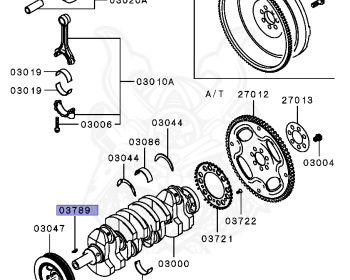 Mitsubishi - Galant Fortis - CY4A - 2007 - SNXH1 - 4B11