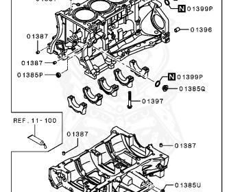 Mitsubishi - RVR - GA4W - 2011 - XTSXZ - 4J10