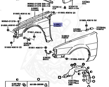 Toyota - Corolla - AE80 - 1985 - DX TYPE - 4-DOOR - Automatic - 2ALU