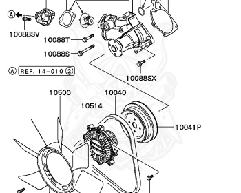 Mitsubishi - Strada - K34T - 1997 - JENTU - 4D56