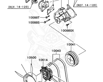 Mitsubishi - Strada - K74T - 1999 - GJERXF - 4D56