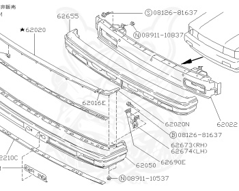 Nissan - Bluebird - U11 - 1984 - SSSEX - SEDAN(S) - 5 SPEED MANUAL TRANS(F5) - CA18T