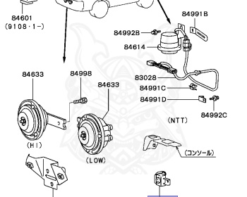 Mitsubishi - Delica Van - P25W - 1987 - SNXT - 4D56