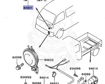 Mitsubishi - Minicab Truck - U42T - 1992 - HNDV - 3G83