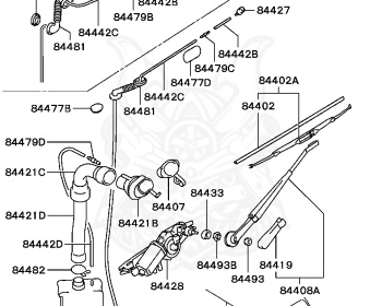 Mitsubishi - Delica - PD8W - 1994 - NSEHF5 - 4M40