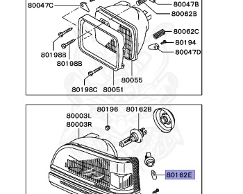 Mitsubishi - Minicab Van - U44V - 1994 - HLNXE - 4A30