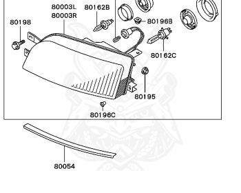 Mitsubishi - Debonair - S27A - 1992 - SRPM - 6G74