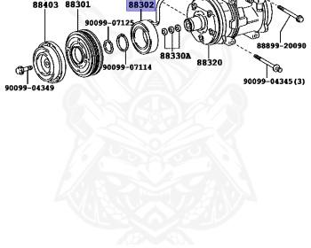 Toyota - Caldina - CT198V - 1996 - UL TYPE - VAN - Manual - 2C