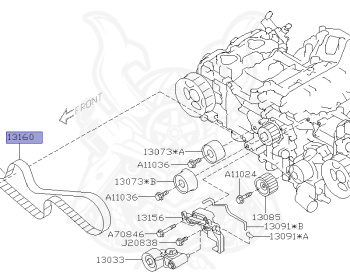 Subaru - Legacy Touring Wagon - BR9 - Jan-2009 - Dec-2012 - 25GTS - Wagon - 4W - 5-speed automatic transmission - Right hand - EJ255