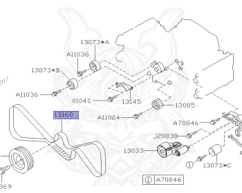Subaru - Impreza - GH7 - Jan-2008 - Dec-2011 - 20I - Wagon - 4W - Automatic transmission - Right hand - EJ20