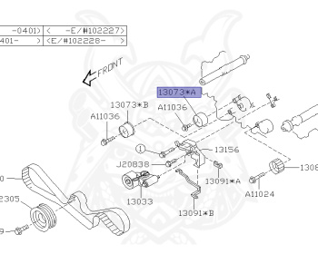 Subaru - Legacy B4 - BL9 - Jan-2008 - 25ISI - Sedan - 4W - 4-speed automatic transmission - Right hand - EJ25T