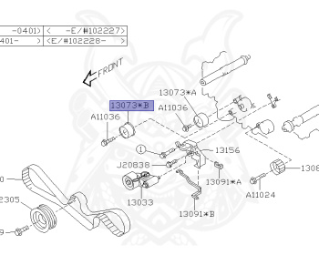 Subaru - Legacy B4 - BL9 - Jan-2008 - 25ISI - Sedan - 4W - 4-speed automatic transmission - Right hand - EJ25T
