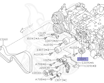 Subaru - Forester - SH5 - Jan-2011 - XT - Wagon - 4W - 4-speed automatic transmission - Right hand - EJ20T