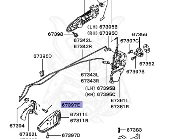 Mitsubishi - FTO - DE3A - 2000 - HYXM4 - 6A12