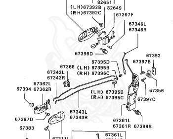 Mitsubishi - Mirage - CA2A - 1994 - MNDE - 4G15