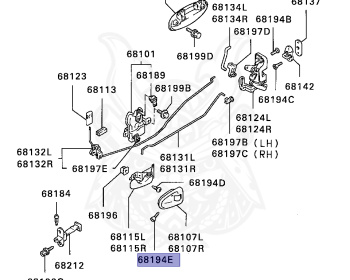 Mitsubishi - Libero - CB4W - 2000 - LNHE - 4G92