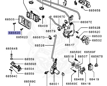 Mitsubishi - Pajero - V25W - 1995 - GNHM - 6G74
