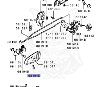 Mitsubishi - Challenger - K96W - 2001 - GRXE9 - 6G72