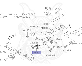 Subaru - Impreza - GG2 - Jan-2002 - Dec-2006 - 15IS - Wagon - 2W - 5-speed manual transmission - Right hand - 152