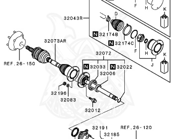 Mitsubishi - Pajero - V98W - 2011 - LYUJ1 - 4M41