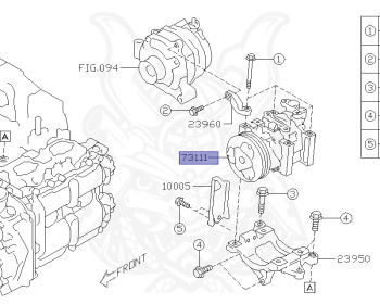 Subaru - Forester - SH5 - Jan-2010 - Dec-2011 - XT - Wagon - 4W - 5-speed manual transmission - Right hand - EJ20T