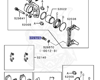 Mitsubishi - Pajero - V65W - 2000 - MYHCQ - 6G74